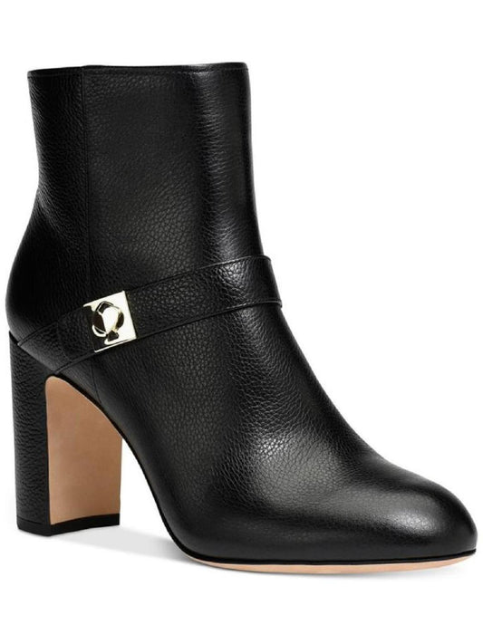 Thatcher Womens Leather Heels Ankle Boots