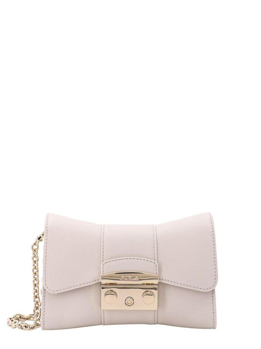 Furla Metropolis Remix Logo Engraved Mini Crossbody Bag