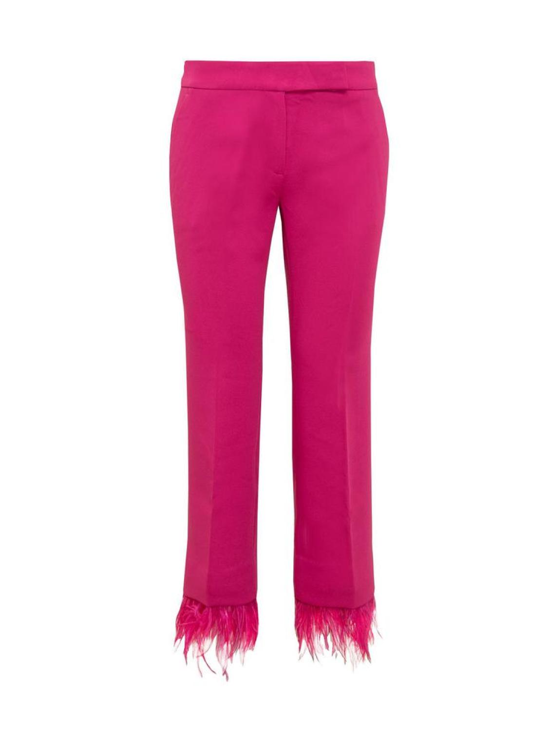 Michael Michael Kors Feather Detailed Stretch Trousers