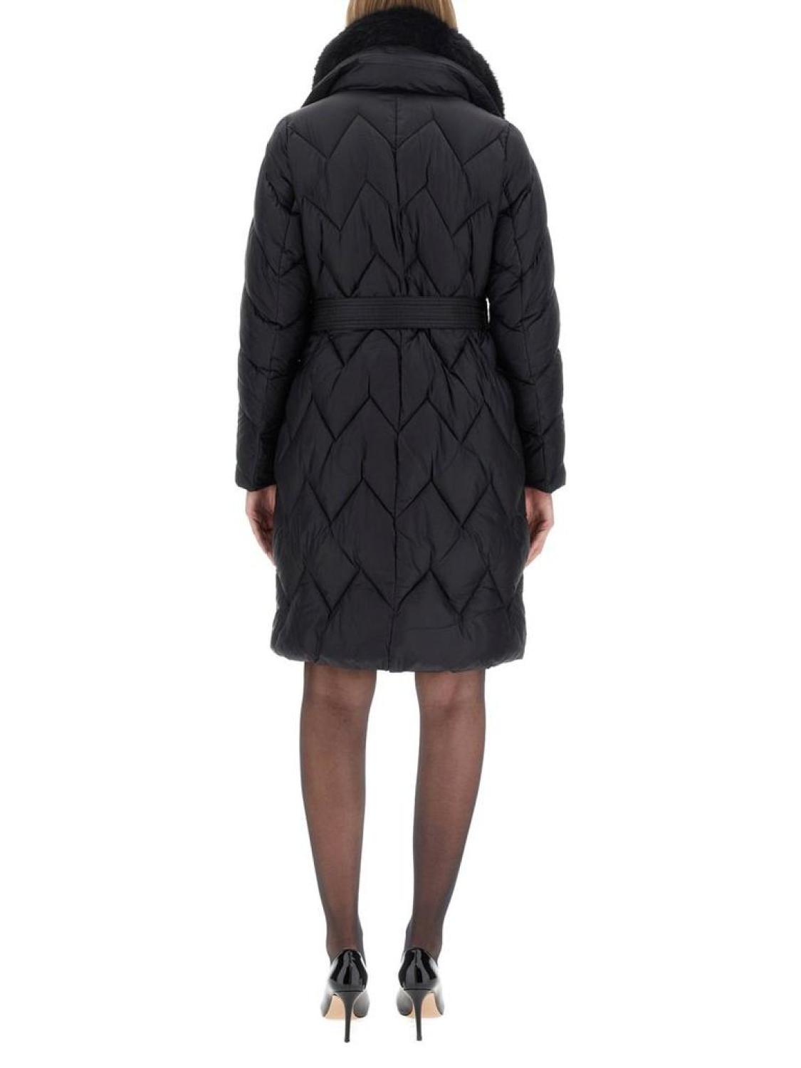 Michael Michael Kors Belted Quilted Parka