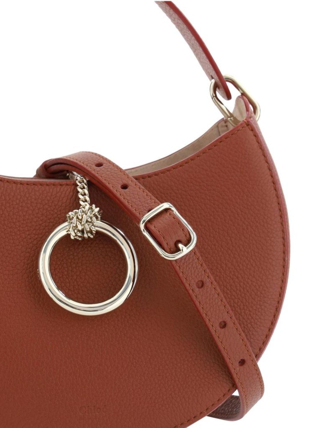 Chloé  Leather Small Arlène Shoulder Women's Bag