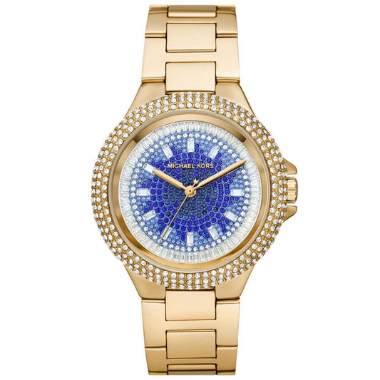 Women's Camille Three-Hand Gold-Tone Stainless Steel Watch 43mm