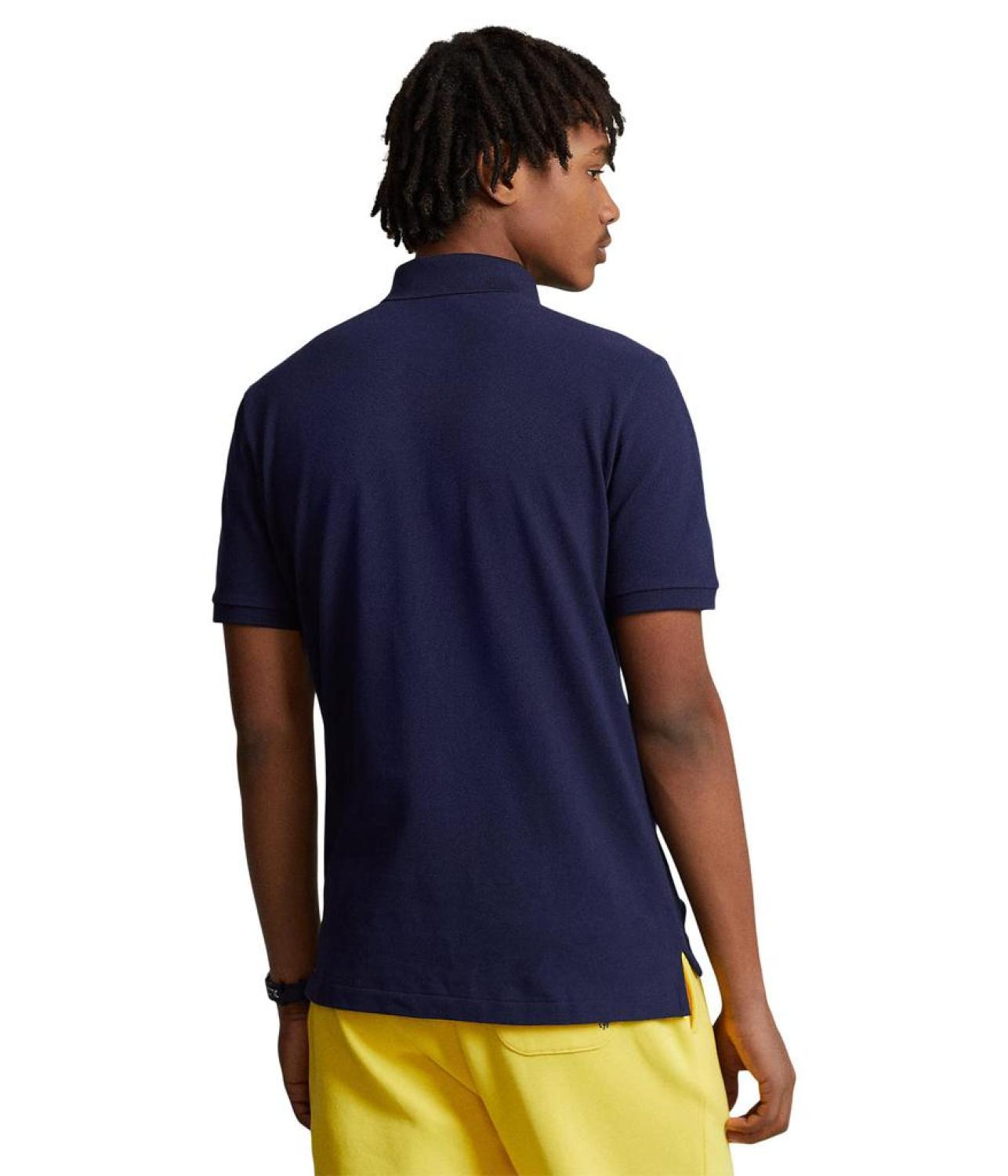 Classic Fit Mesh Polo Shirt