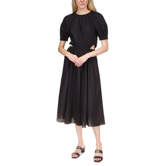 Women's Cut-Out Midi Dress