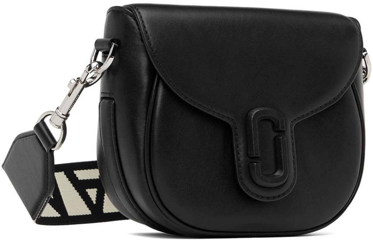 Black Small 'The J Marc' Saddle Bag