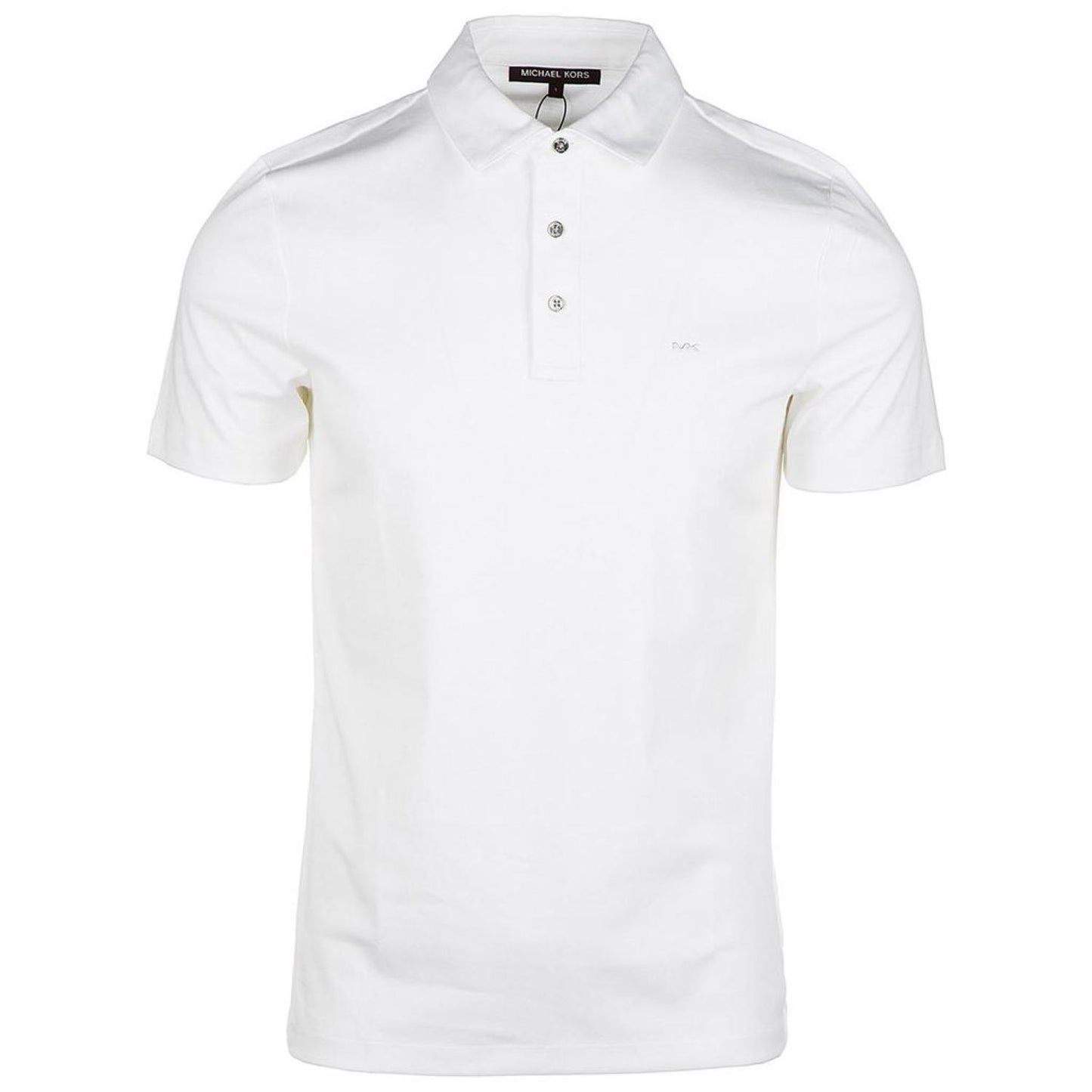 Michael Kors Logo Embroidered Polo Shirt