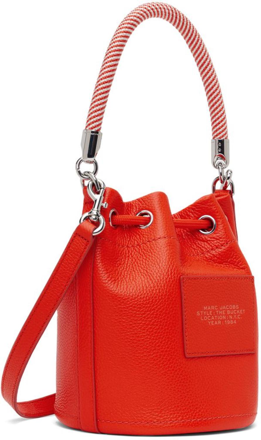 Orange 'The Bucket' Bag