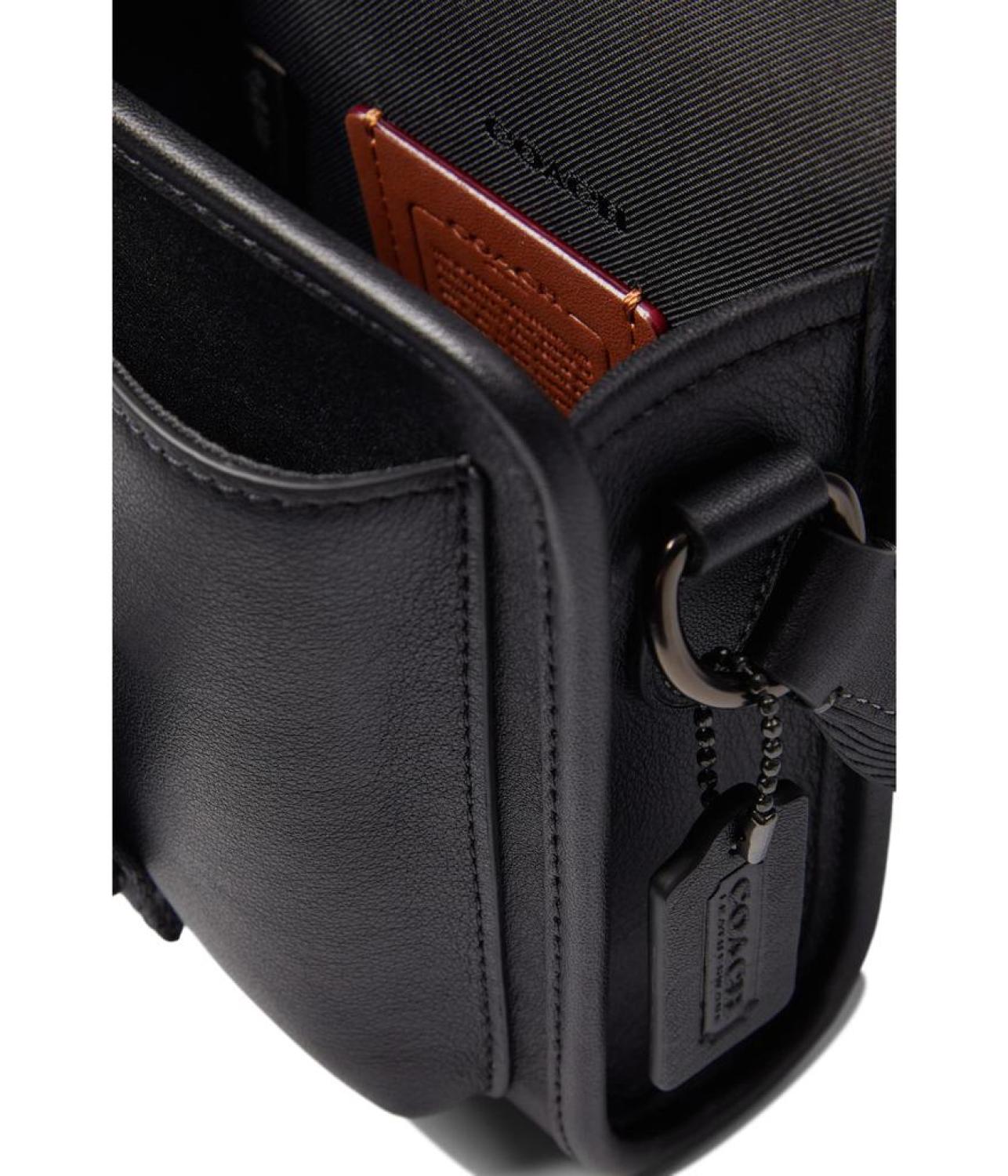 Charter North/South Crossbody with Hybrid in Smooth Leather