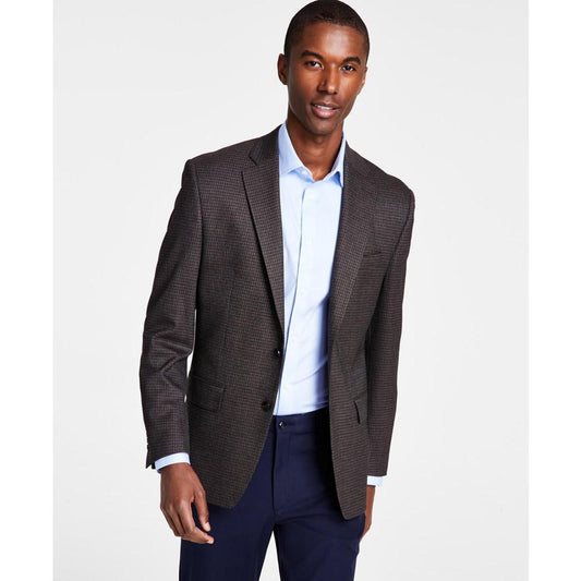 Men's Classic-Fit Stretch Check Sport Coat