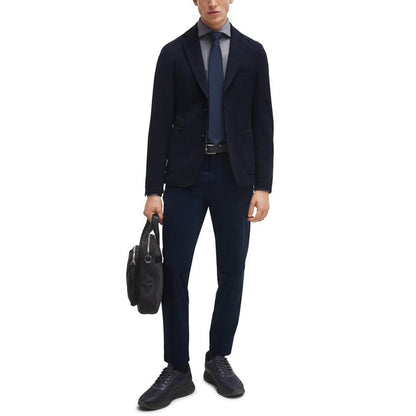 Men's Micro-Patterned Slim-Fit Jacket