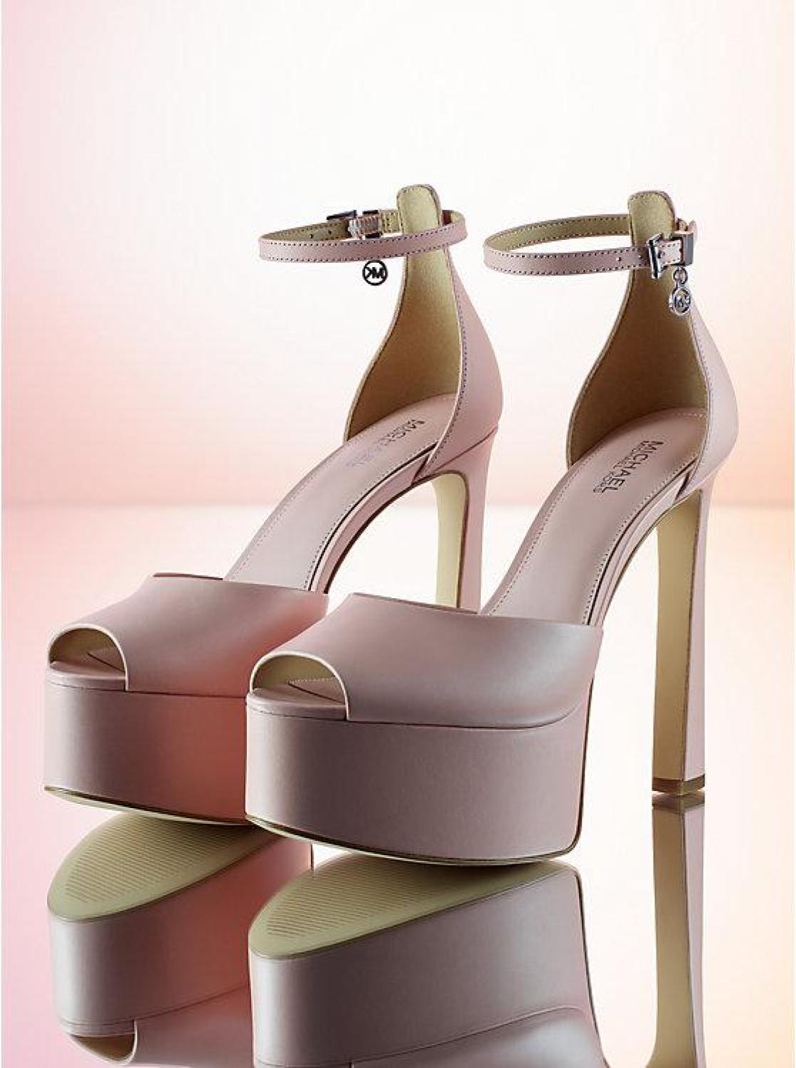 Peep toe on sale platform block heels