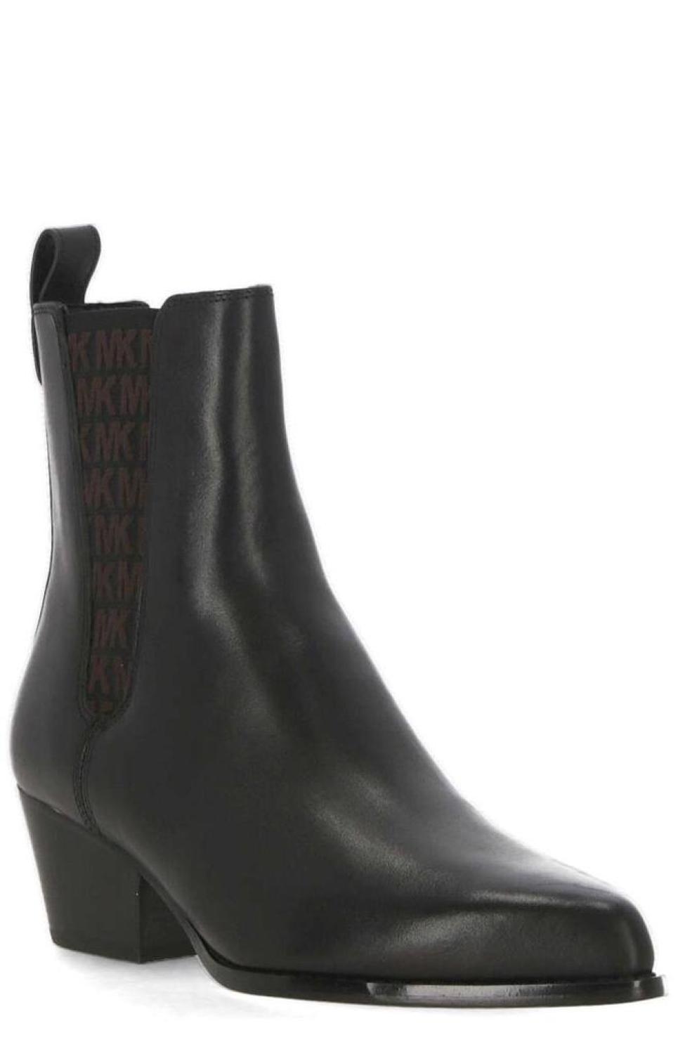 Michael Michael Kors Pointed Toe Block-Heeled Boots