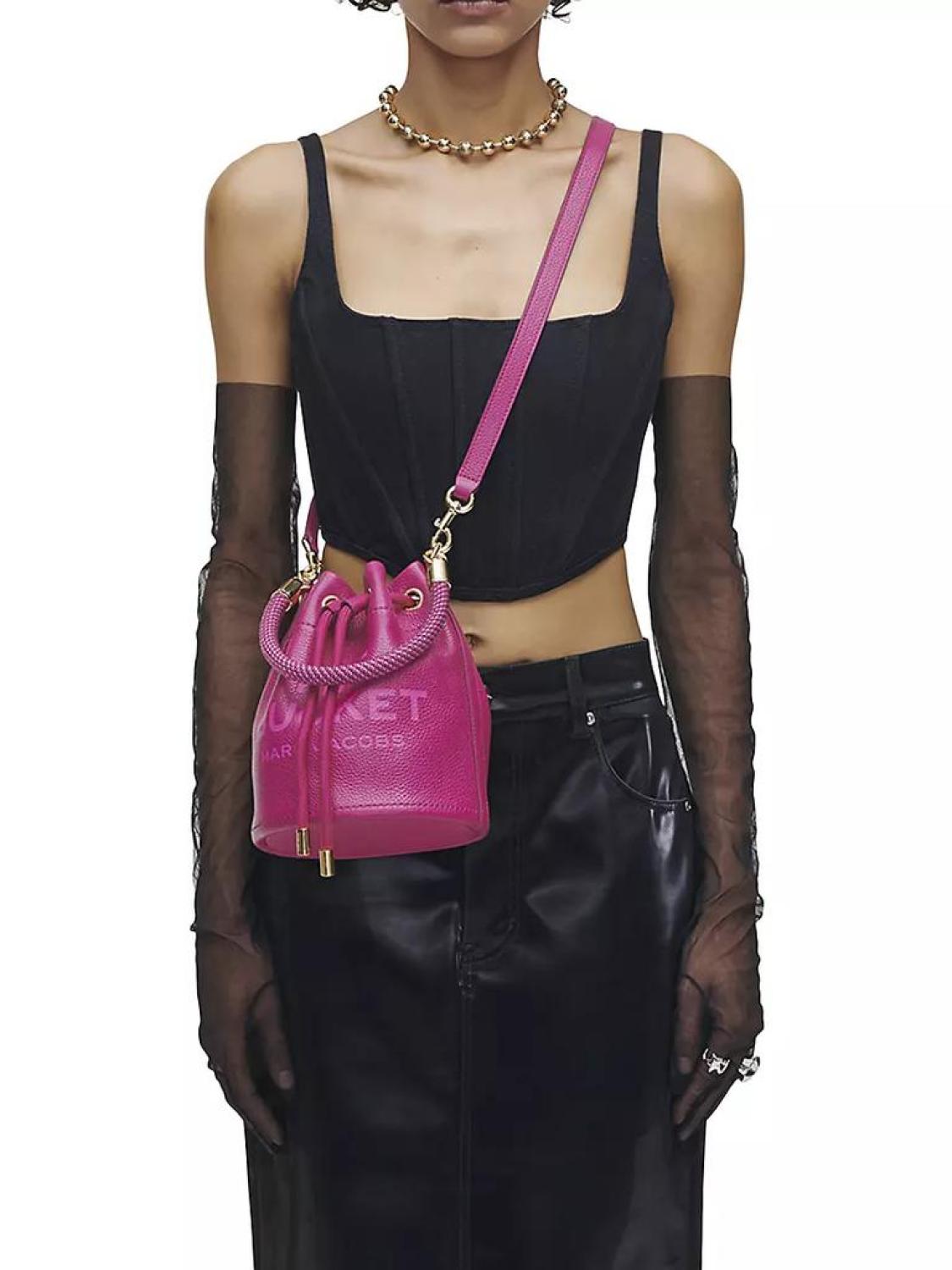 The Leather Bucket Bag