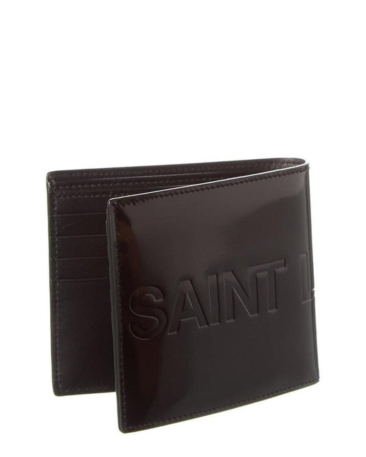 Saint Laurent East/West Leather Wallet