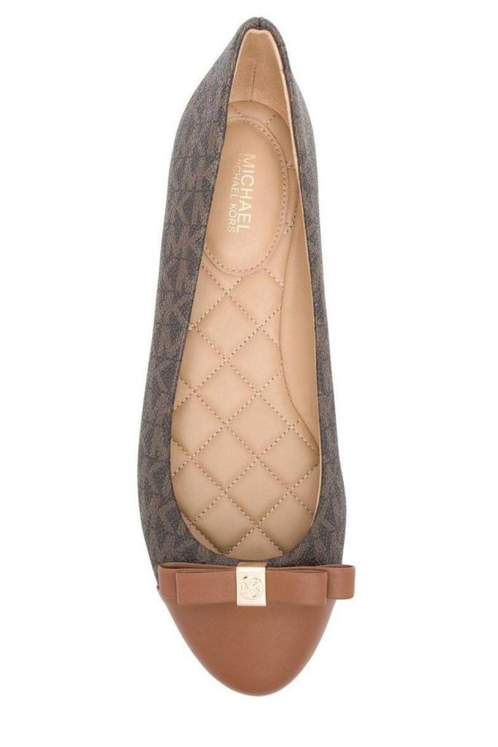 Michael Michael Kors Logo Monogram Flat Shoes