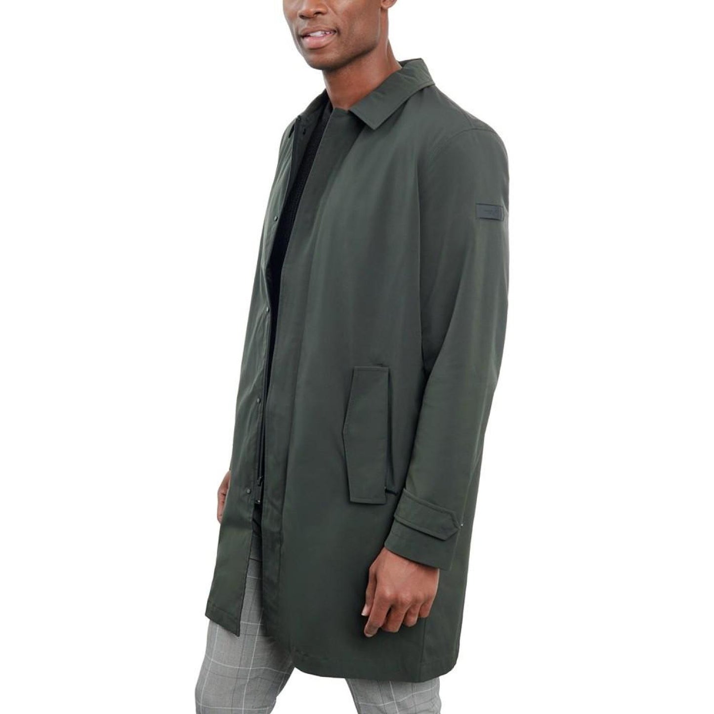 Men's Macintosh Full-Zip Raincoat, Created for Macy's