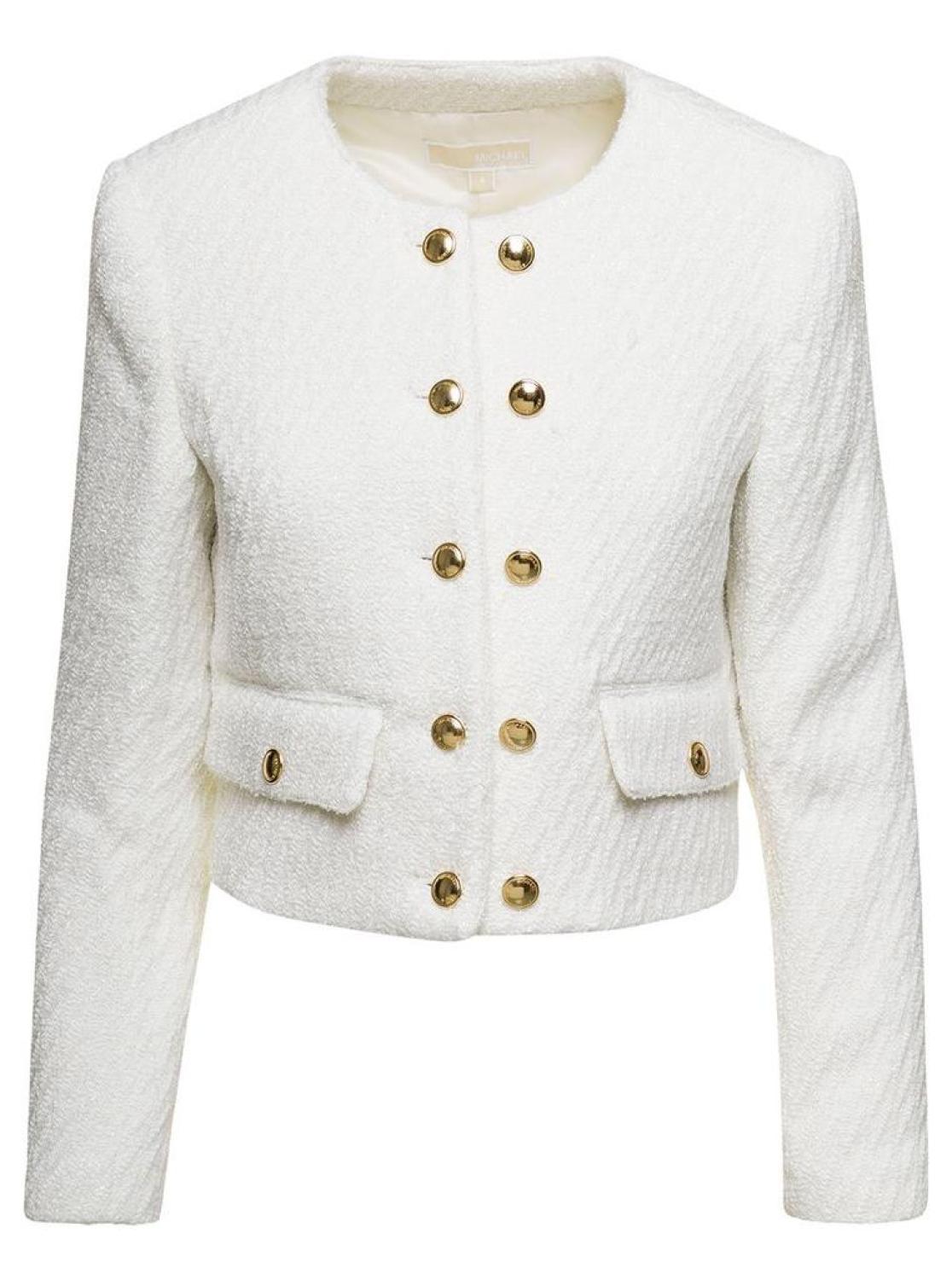 Michael Michael Kors Metallic Tweed Jacket