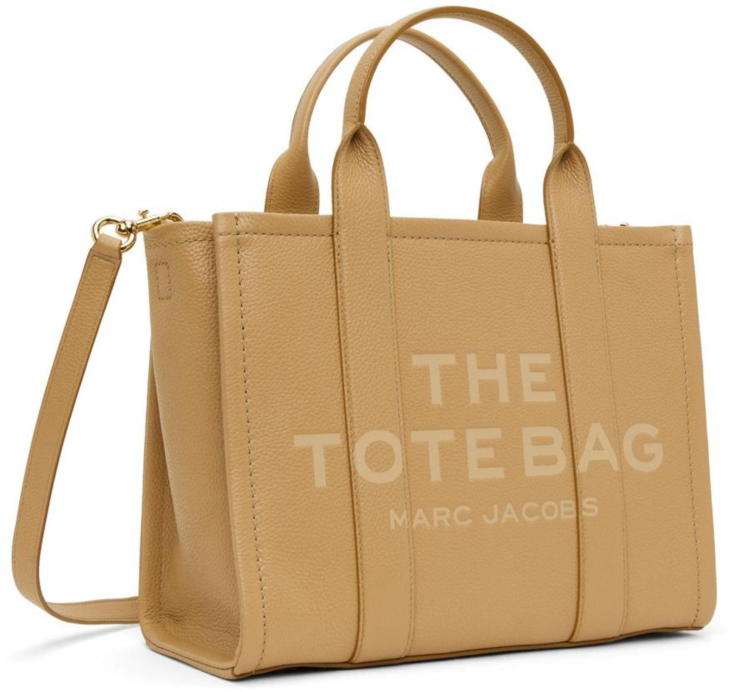 Tan 'The Leather Medium Tote Bag' Tote