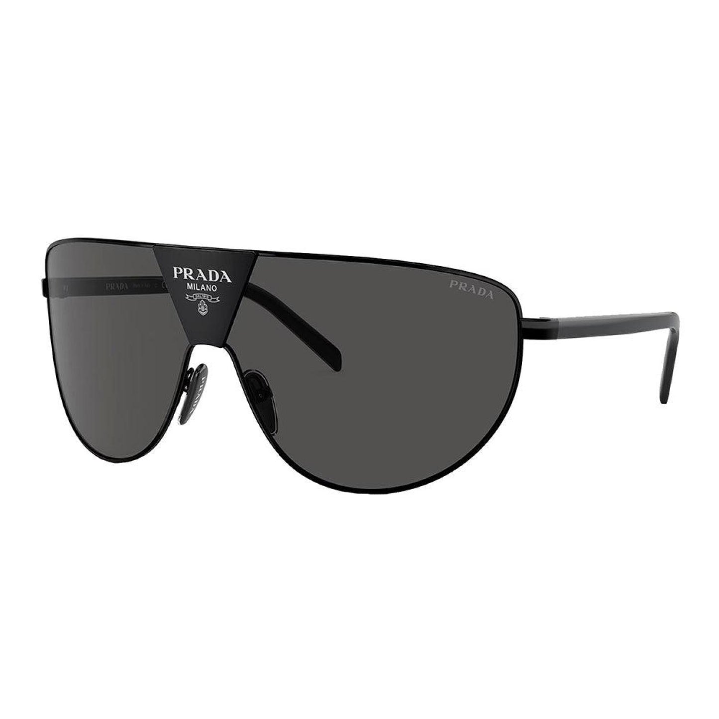 Prada  PR 69ZS 1AB5S0 Unisex Shield Sunglasses