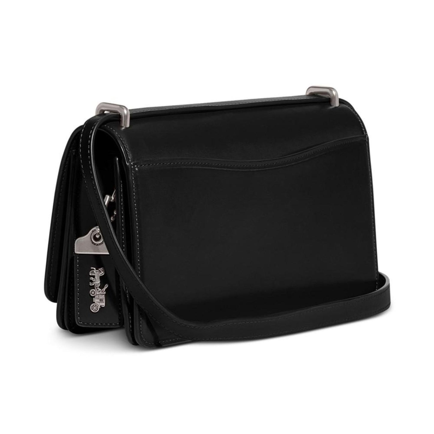 Luxe Refined Calf Leather Bandit Shoulder Bag