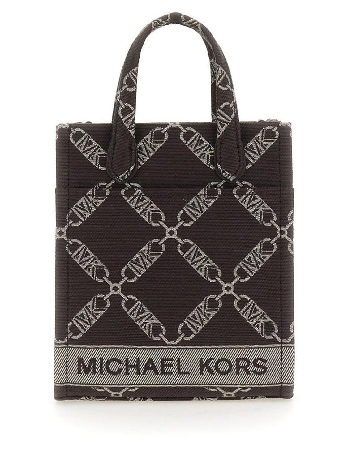 Michael Michael Kors Gigi Empire Logo Detailed Crossbody Bag