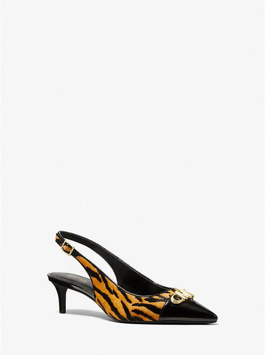 Parker Flex Tiger Print Calf Hair Pump