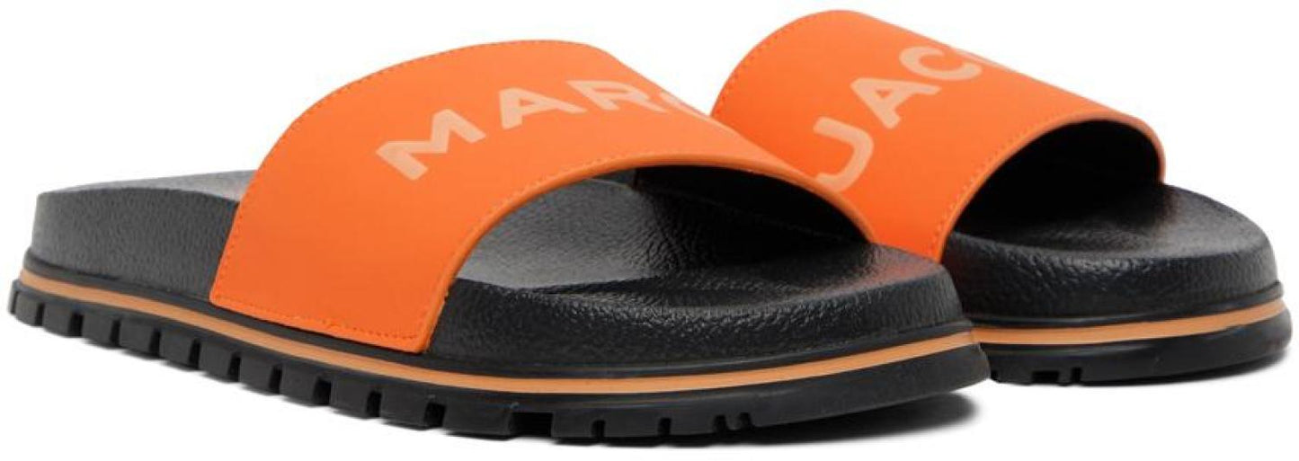 Orange 'The Slide' Sandals