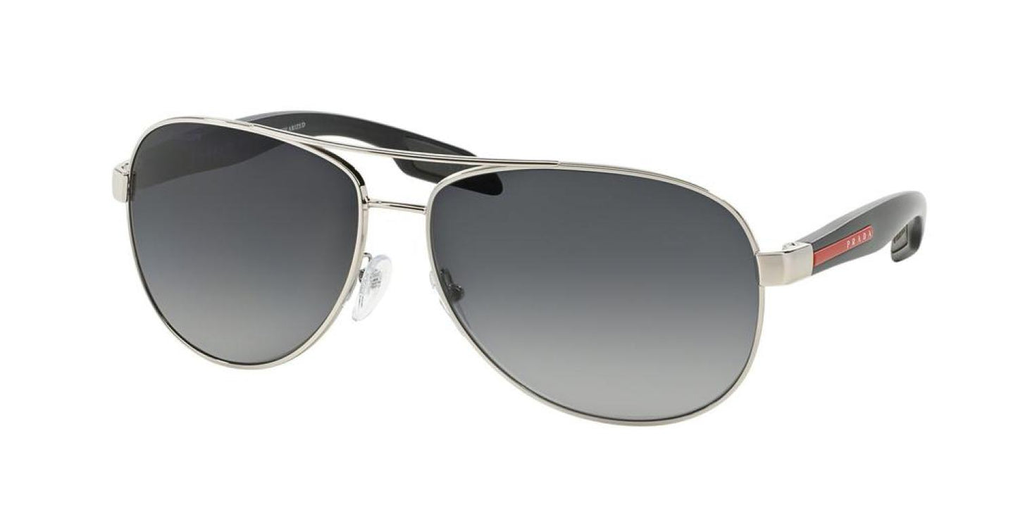 Prada Linea Rossa 53PS Aviator Polarized Sunglasses