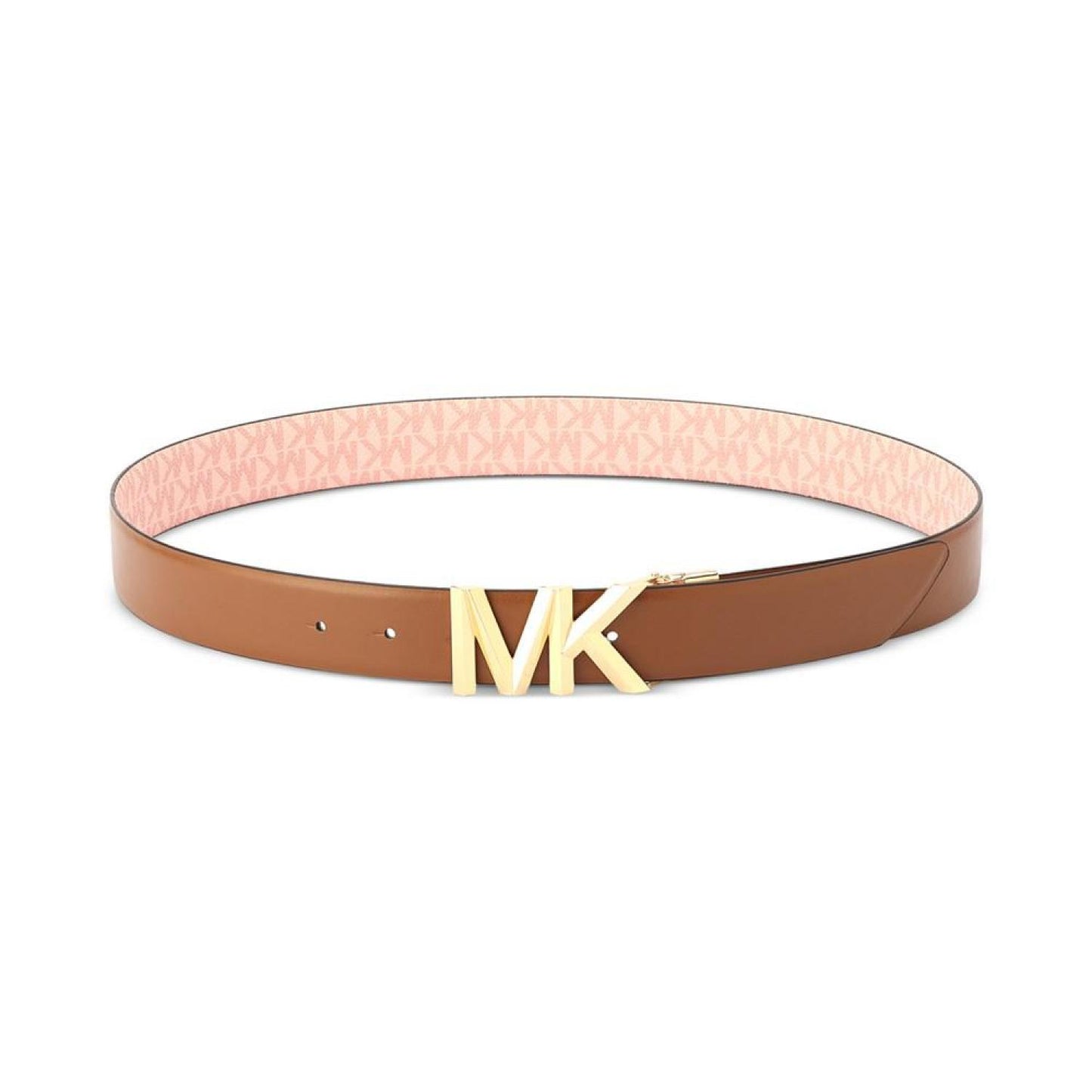 Women's Leather Reversible Logo Belt