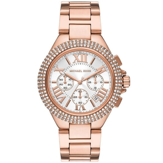 Michael Kors Women's Camille Silver Dial Watch