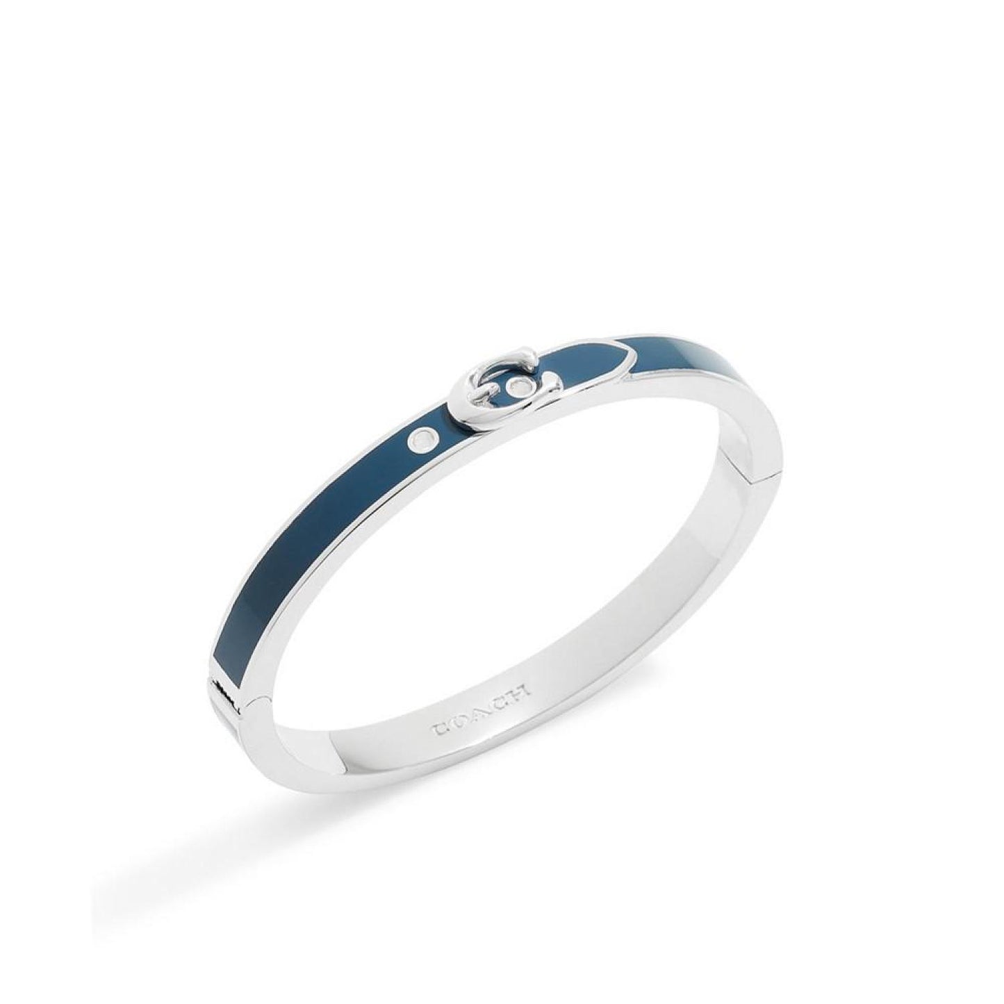 Women's Signature C Buckle Bangle Bracelet