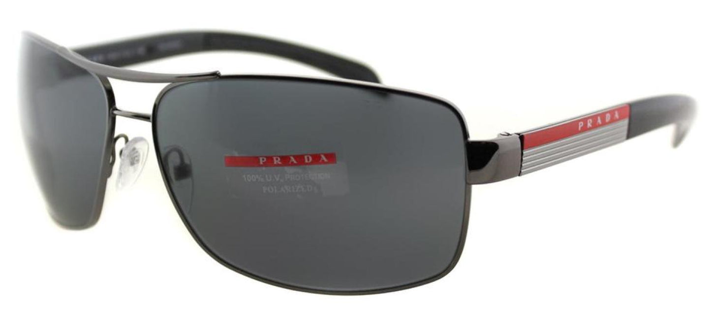 Prada Linea Rossa  PS 54IS 5AV5Z1 Unisex Rectangle Sunglasses