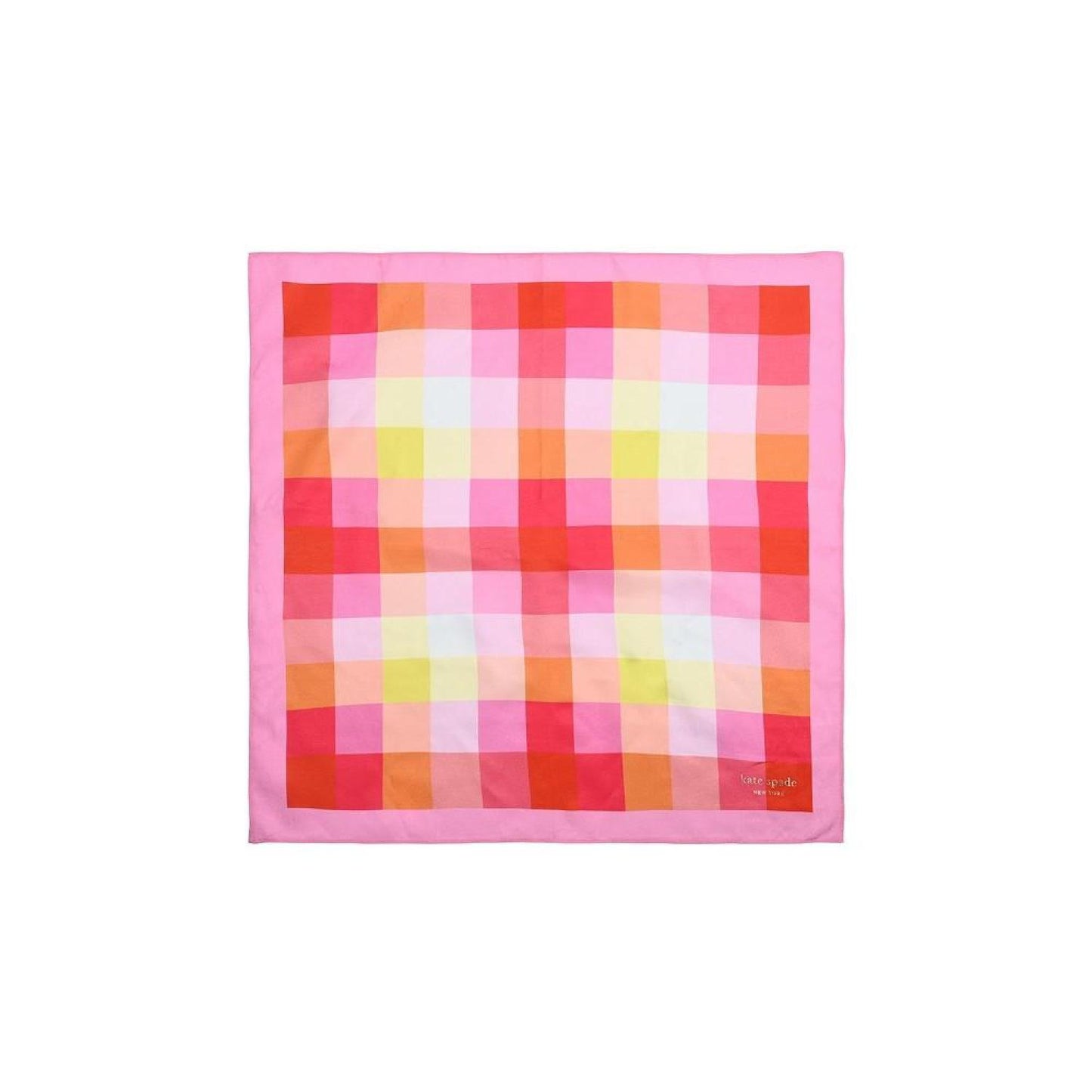 Women's Madras Plaid Bandana Scarf