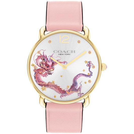 Women's Elliot Lunar New Year Blush Leather Strap Watch 36mm