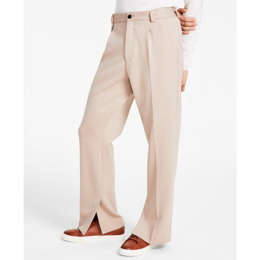 Men's Relaxed-Fit Suit Pants