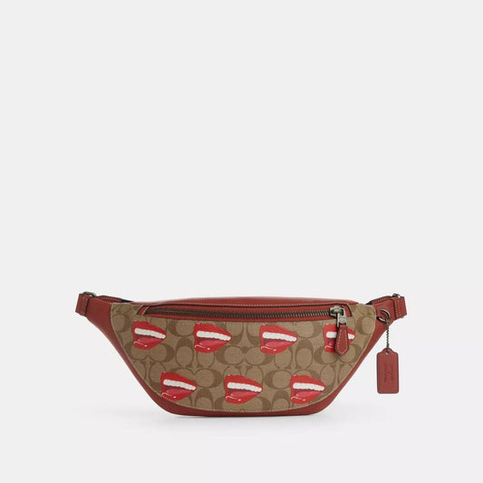 Coach Outlet Coach X Tom Wesselmann Warren Belt Bag In Signature Canvas