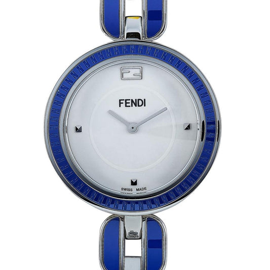 Fendi My Way Blue Ceramic Quartz Watch F357034003