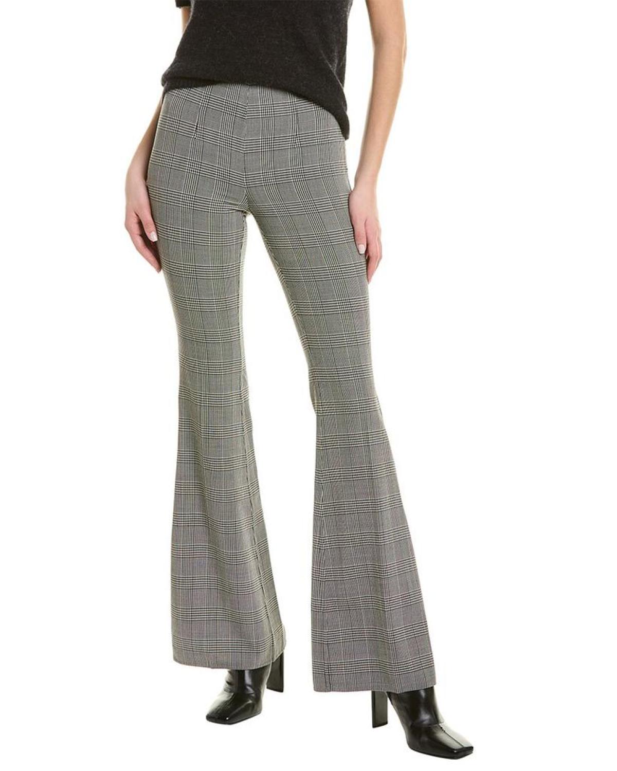 Michael Kors Collection Glen Plaid Wool-Blend Pant