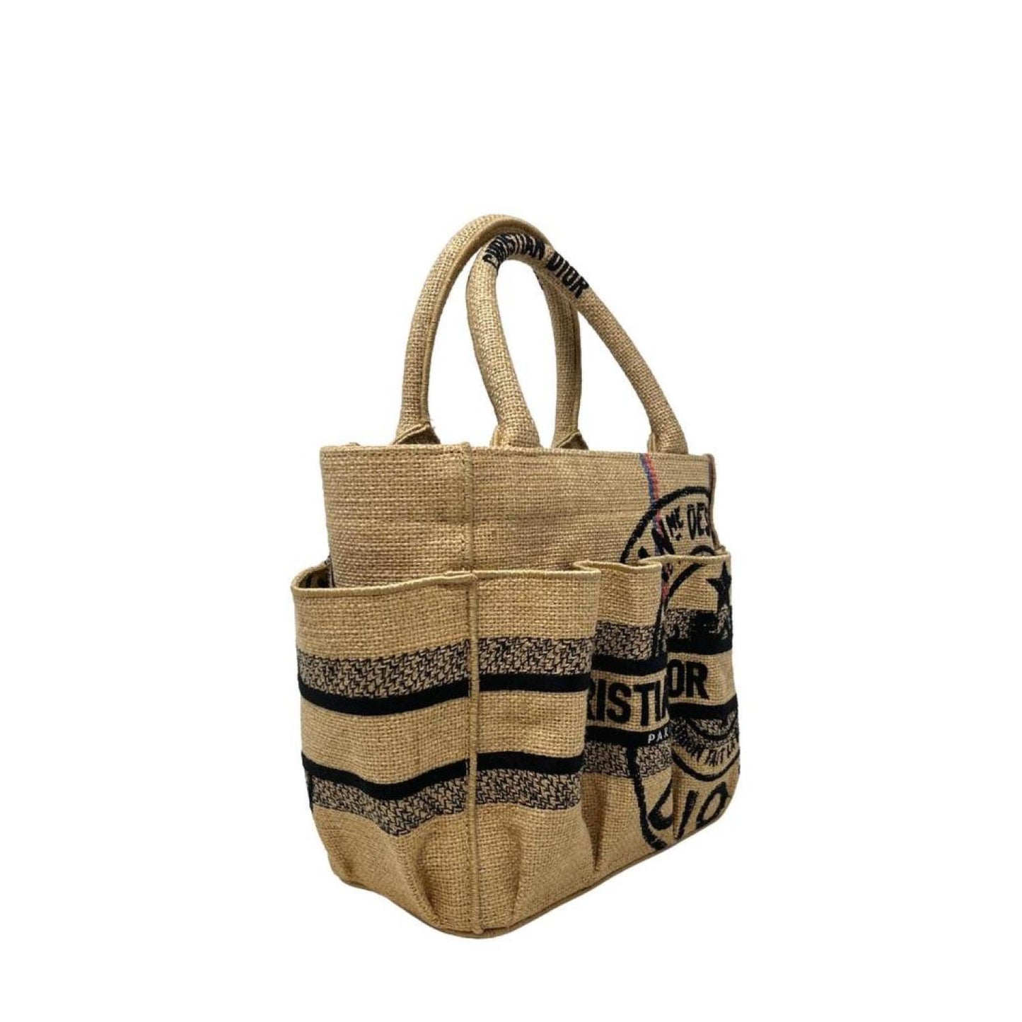 Small Jute Catherine Tote In Natural