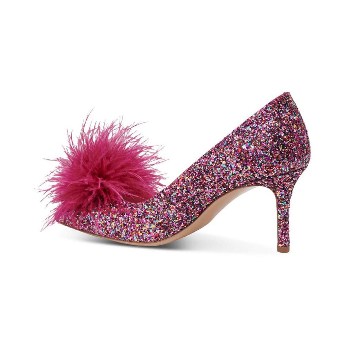 Women's Marabou Dress Heels