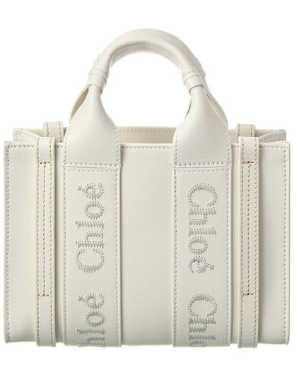 Chloé Woody Mini Leather Tote