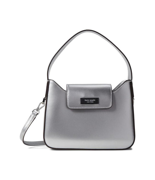 Sam Icon Metallic Mini Hobo Bag