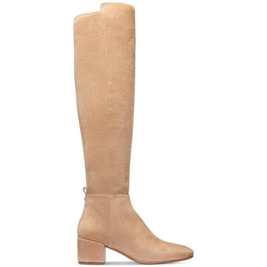 Women's Braden Zip Up Suede Knee High Boots