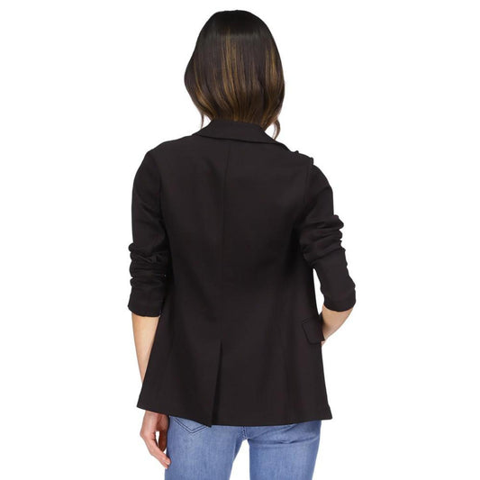 Women's Knit One-Button Blazer, Regular & Petite