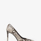 Gretel Python Embossed Leather Pump