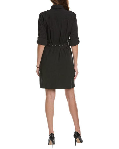 Michael Kors Collection Belted Utility Shirtdress