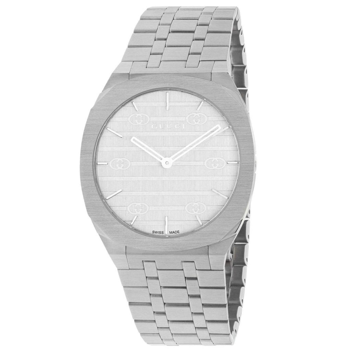 Gucci Women's 25H Silver Dial Watch