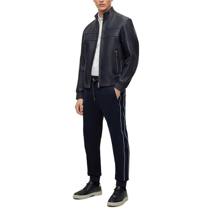 Men's Porsche X Boss Nappa-Leather Jacket