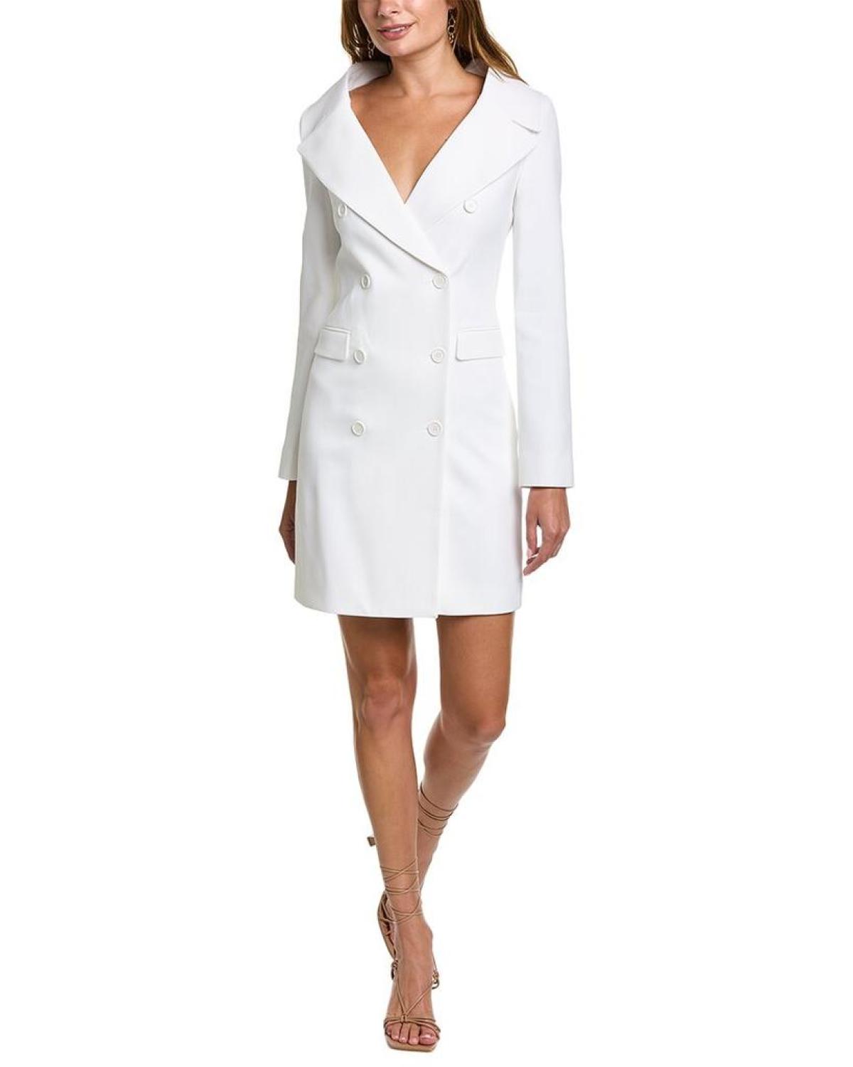 Michael Kors Crepe Sab Tuxedo Dress