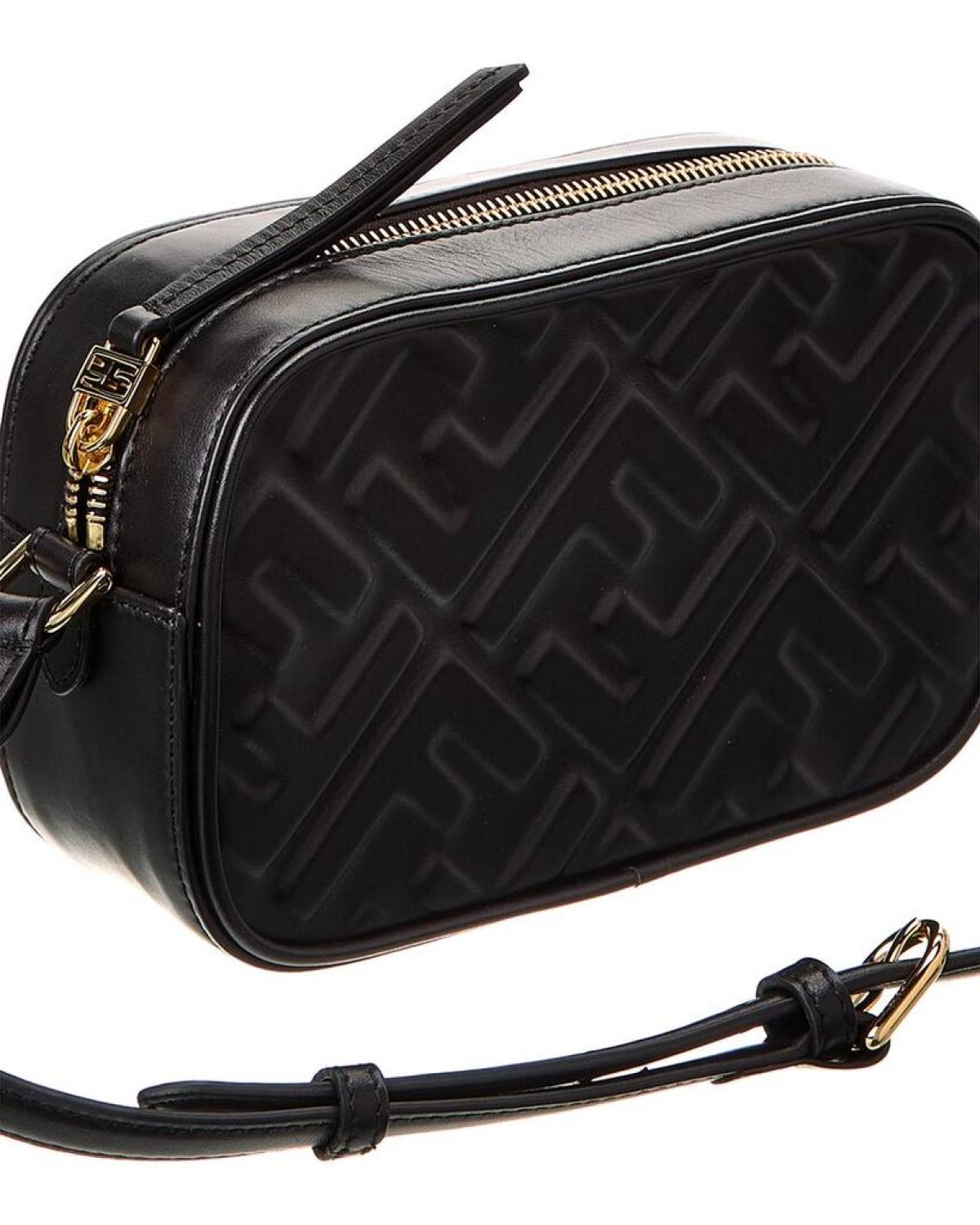 FENDI FF Mini Leather Camera Bag